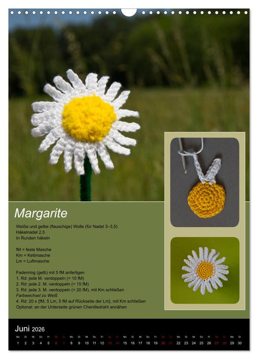 Amigurumi - Häkelideen mit Anleitung (CALVENDO Wandkalender 2026)