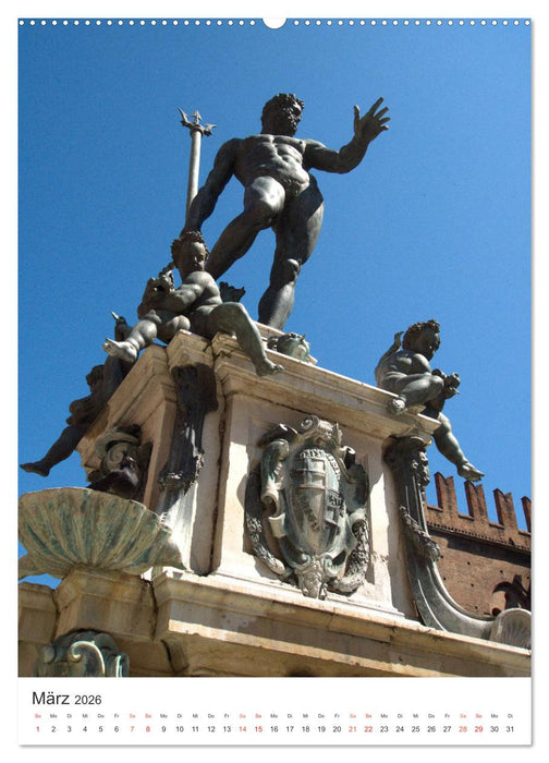 Bologna, altehrwürdig und lebendig zugleich (CALVENDO Premium Wandkalender 2026)