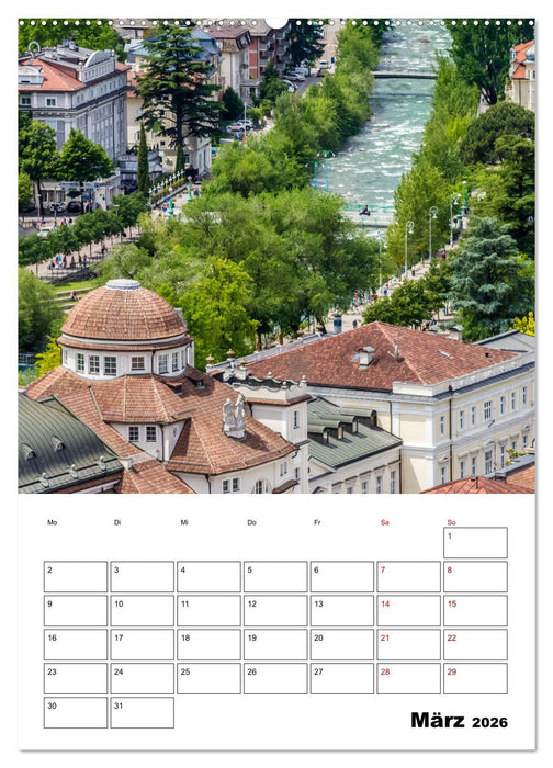 MERAN Terminplaner (CALVENDO Premium Wandkalender 2026)