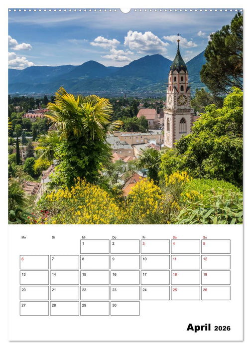 MERAN Terminplaner (CALVENDO Premium Wandkalender 2026)