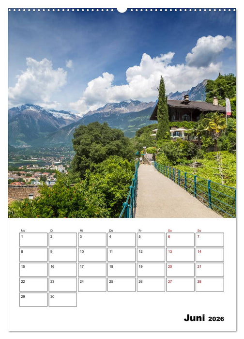 MERAN Terminplaner (CALVENDO Premium Wandkalender 2026)