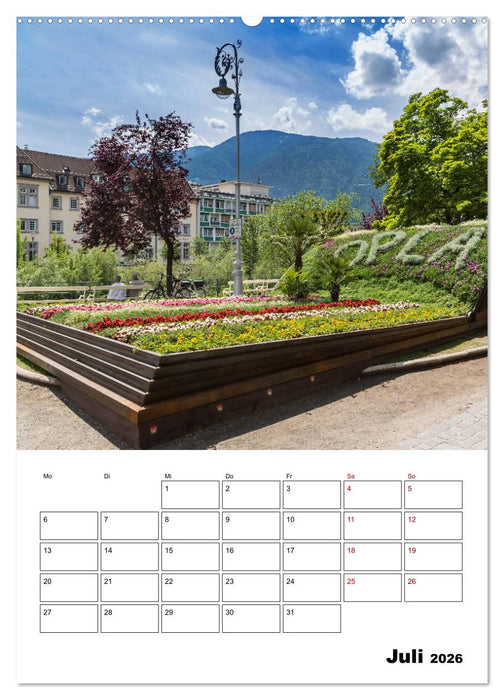 MERAN Terminplaner (CALVENDO Premium Wandkalender 2026)