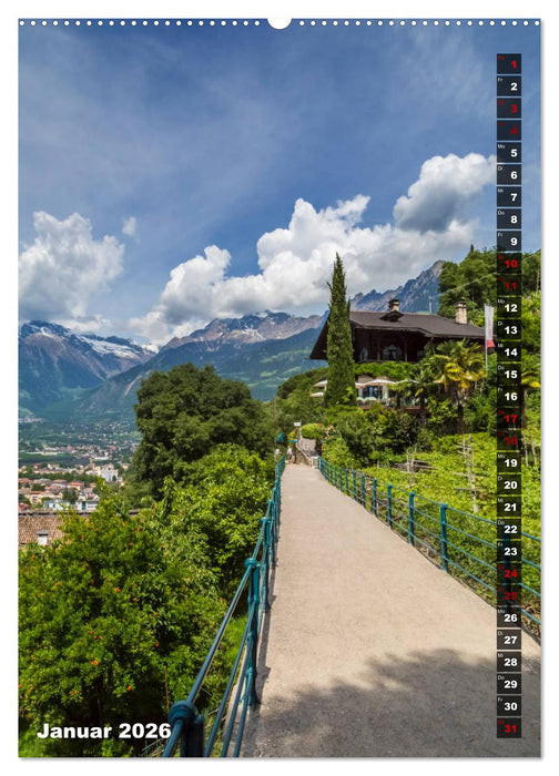 Stadtherz MERAN (CALVENDO Premium Wandkalender 2026)