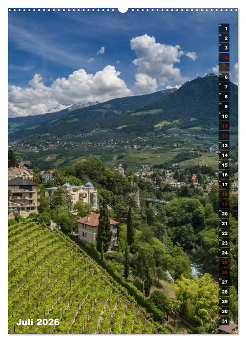 Stadtherz MERAN (CALVENDO Premium Wandkalender 2026)
