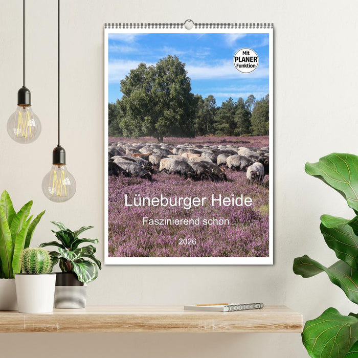 Lüneburger Heide - Faszinierend schön (CALVENDO Wandkalender 2026)