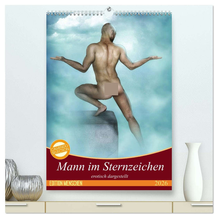 Mann im Sternzeichen (CALVENDO Premium Wandkalender 2026)