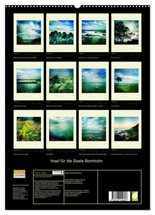 Insel für die Seele Bornholm (CALVENDO Premium Wandkalender 2026)