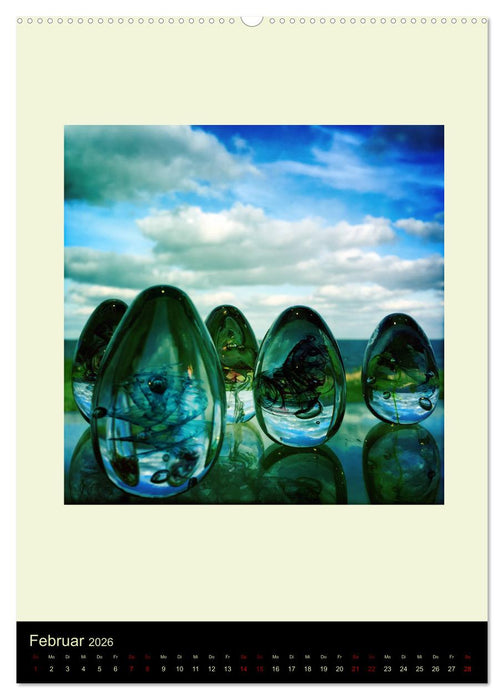 Insel für die Seele Bornholm (CALVENDO Premium Wandkalender 2026)