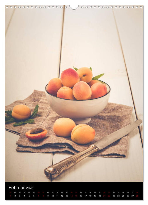 Stimmungsvolle Food Stillleben (CALVENDO Wandkalender 2026)