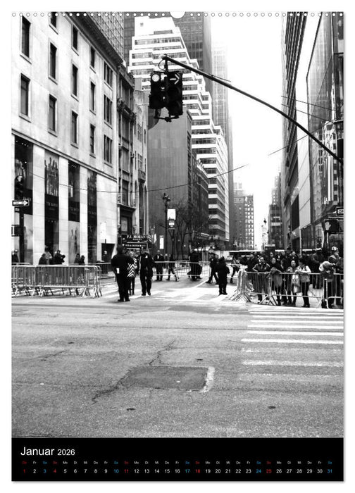 F A R B L O S - Schwarzweiß Fotografien (CALVENDO Wandkalender 2026)