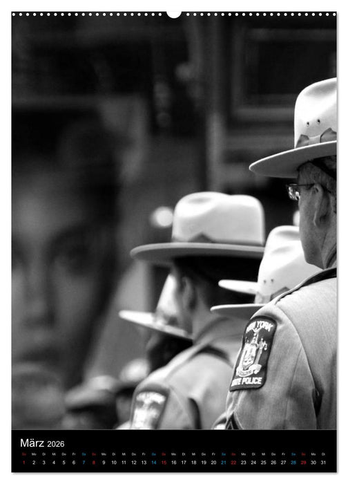 F A R B L O S - Schwarzweiß Fotografien (CALVENDO Wandkalender 2026)