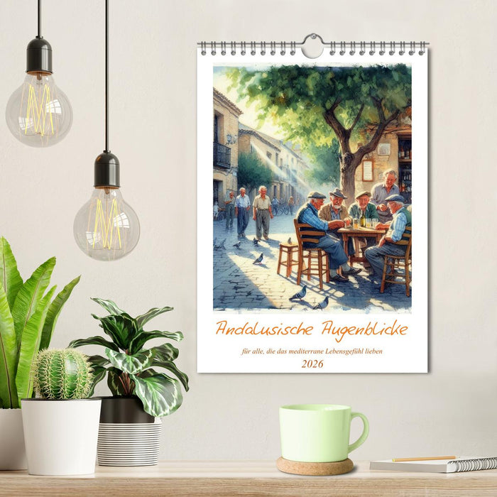Andalusische Augenblicke (CALVENDO Wandkalender 2026)