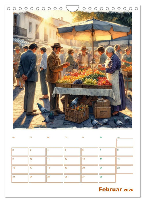 Andalusische Augenblicke (CALVENDO Wandkalender 2026)
