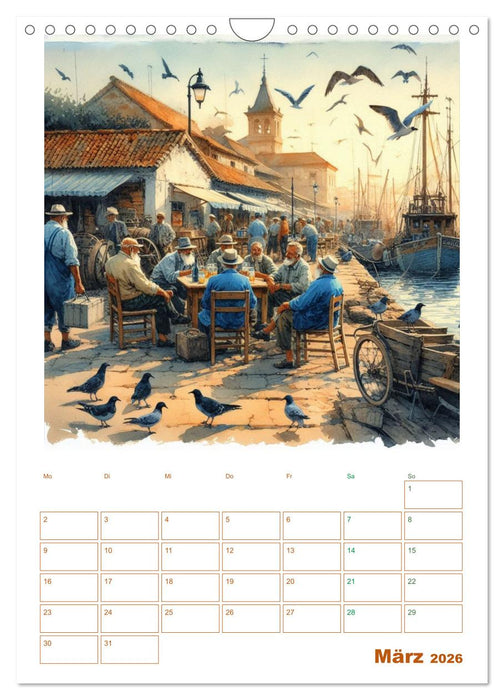 Andalusische Augenblicke (CALVENDO Wandkalender 2026)