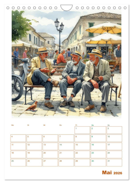 Andalusische Augenblicke (CALVENDO Wandkalender 2026)