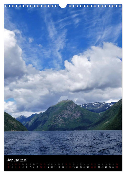 Hei - Willkommen im Fjordland (CALVENDO Wandkalender 2026)
