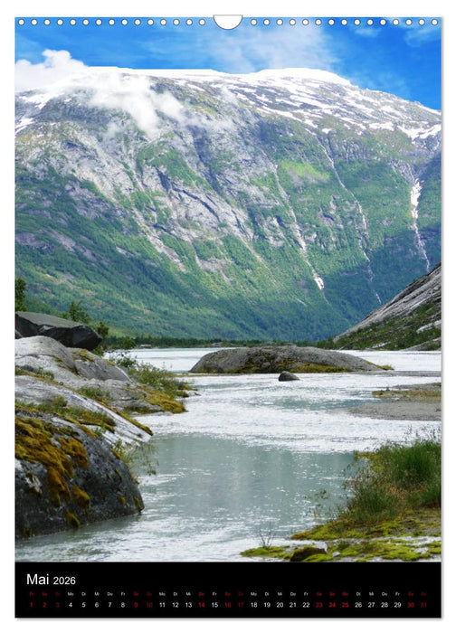 Hei - Willkommen im Fjordland (CALVENDO Wandkalender 2026)