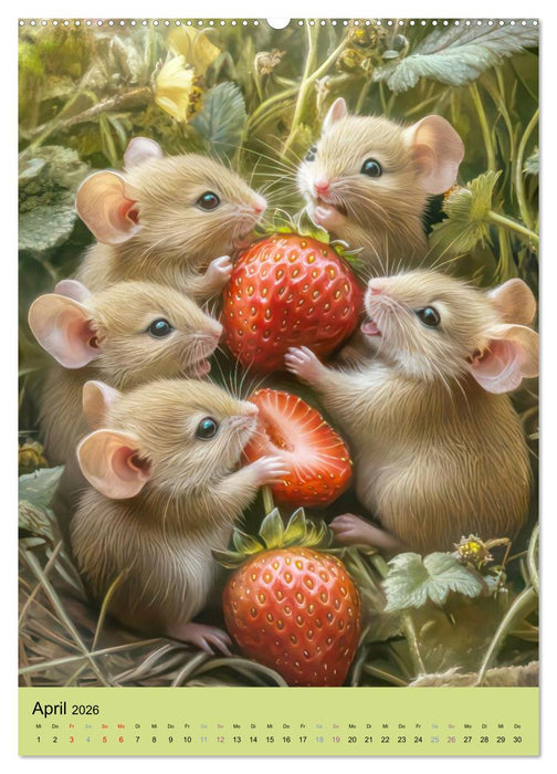 Einfach niedlich - Gruppenportraits (CALVENDO Premium Wandkalender 2026)