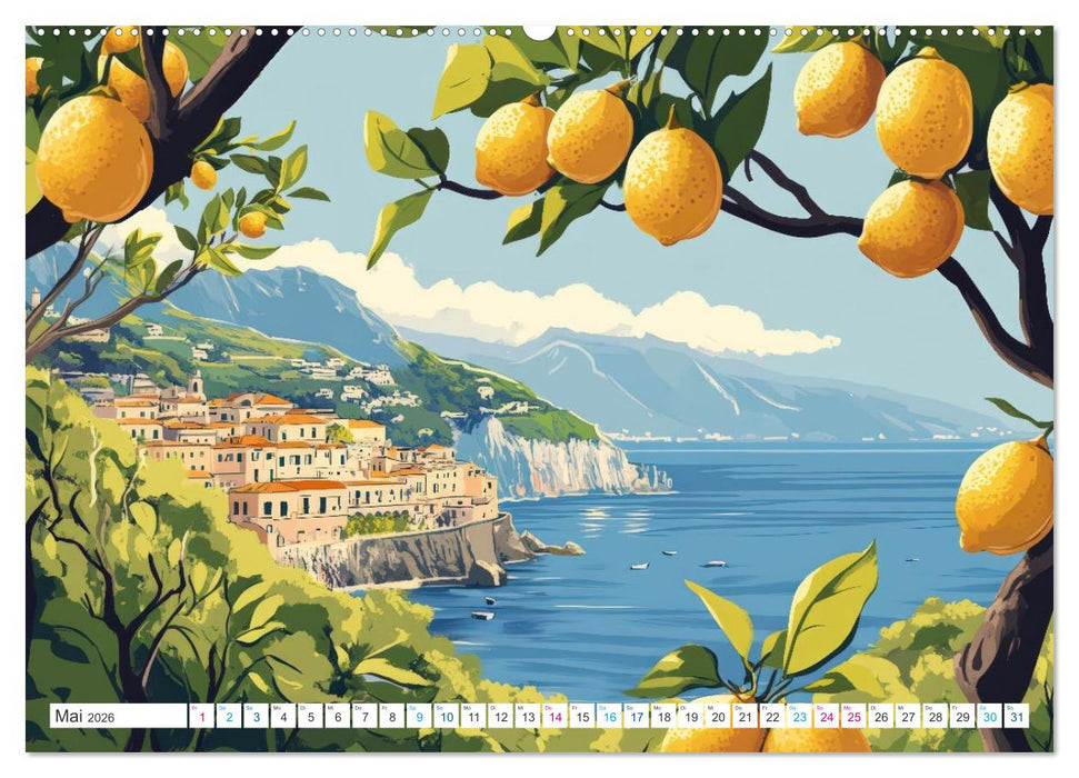 Europas Charme (CALVENDO Premium Wandkalender 2026)