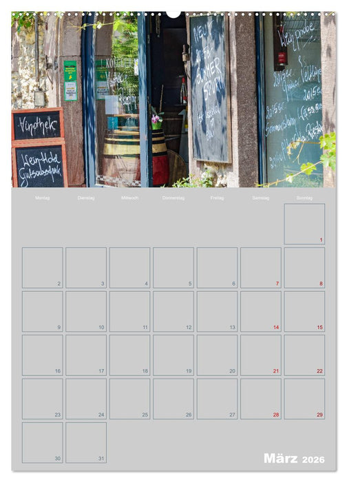 ELTVILLE – Wein-, Sekt- und Rosenstadt am Rhein (CALVENDO Wandkalender 2026)