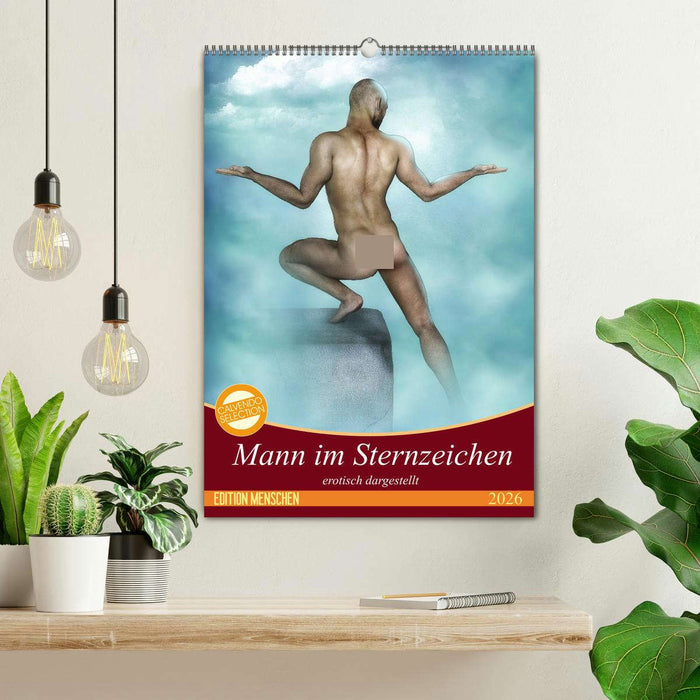 Mann im Sternzeichen (CALVENDO Wandkalender 2026)
