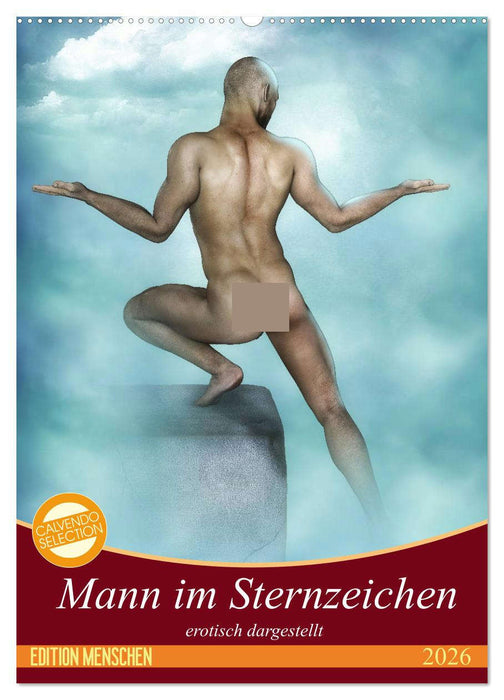 Mann im Sternzeichen (CALVENDO Wandkalender 2026)