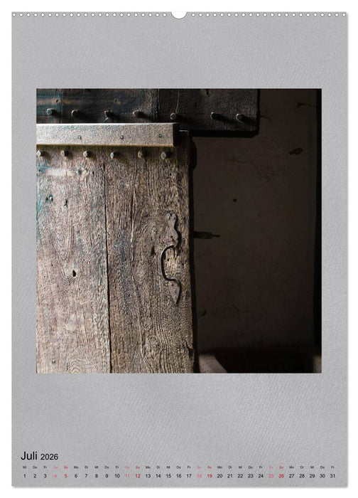 Holz in alten Verbindungen (CALVENDO Premium Wandkalender 2026)