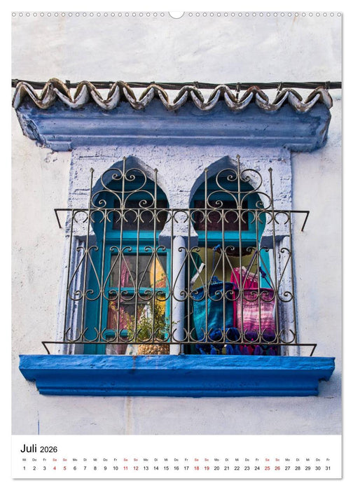 Marokko - Chefchaouen (CALVENDO Premium Wandkalender 2026)