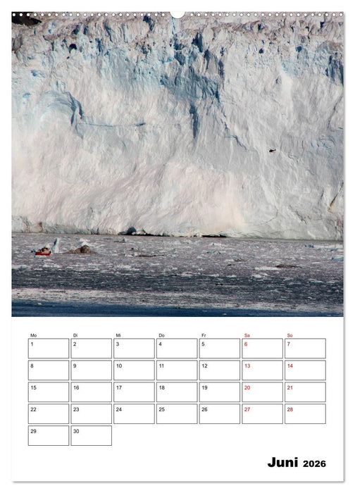 Die Eisberge von Ilulissat (CALVENDO Premium Wandkalender 2026)