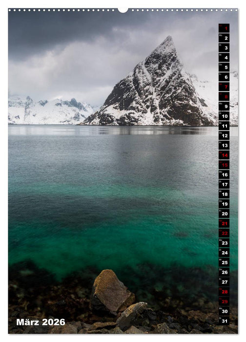 Lofoten. Poetische Landschaften (CALVENDO Wandkalender 2026)