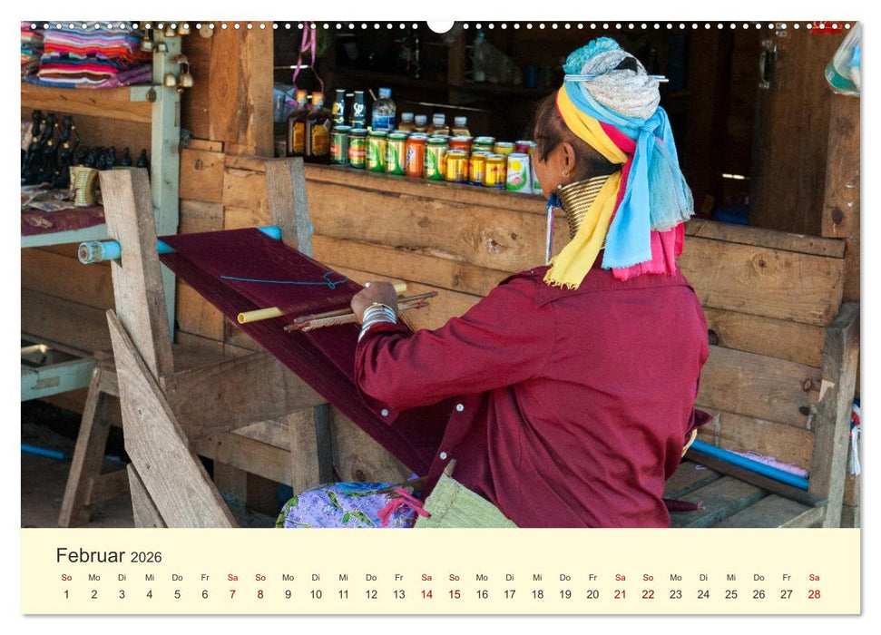 Leben in Myanmar (CALVENDO Wandkalender 2026)