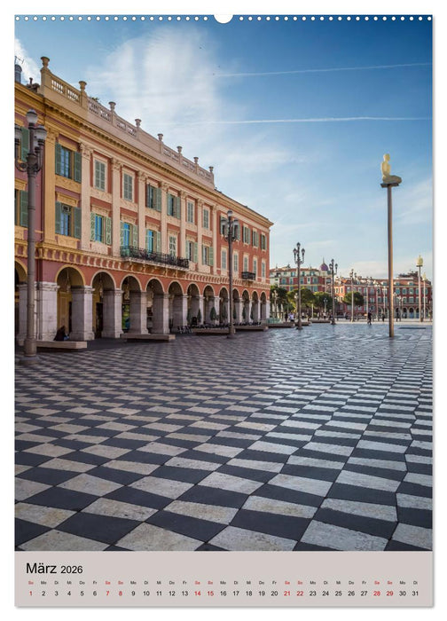 CÔTE D’AZUR Cannes, Monaco und Nizza (CALVENDO Wandkalender 2026)