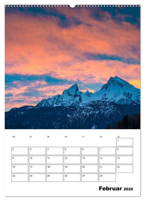 Traumhaftes Berchtesgadener Land (CALVENDO Wandkalender 2026)