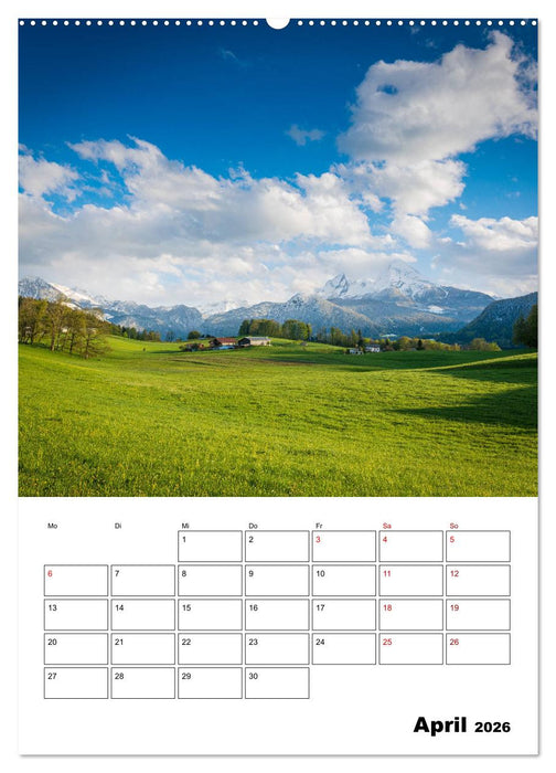 Traumhaftes Berchtesgadener Land (CALVENDO Wandkalender 2026)