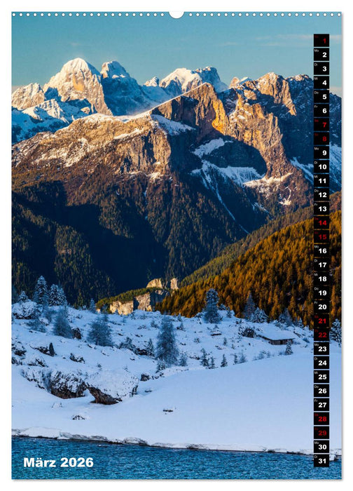 Dolomiten. Italien (CALVENDO Wandkalender 2026)