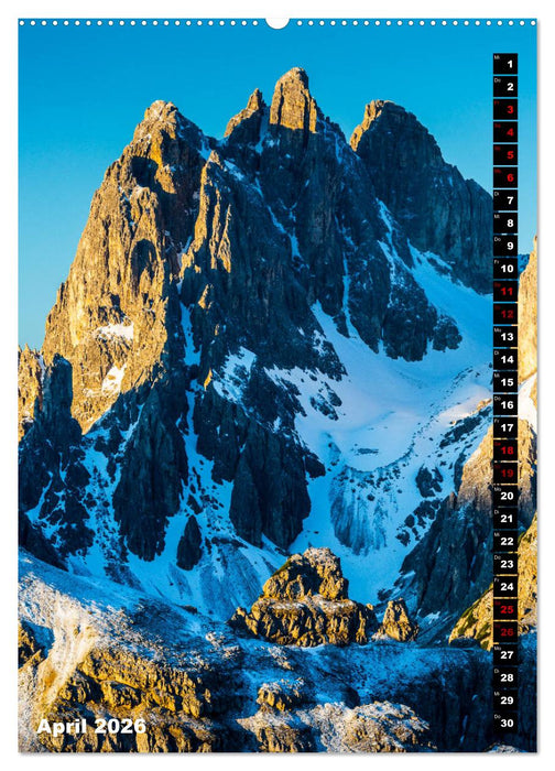Dolomiten. Italien (CALVENDO Wandkalender 2026)