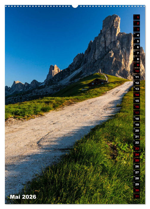 Dolomiten. Italien (CALVENDO Wandkalender 2026)