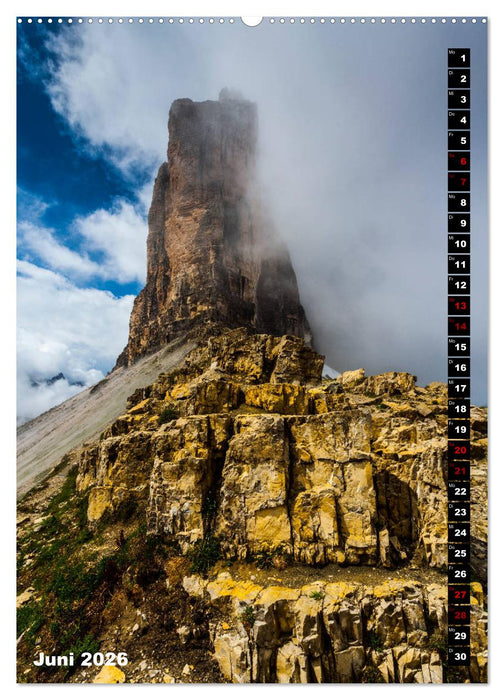 Dolomiten. Italien (CALVENDO Wandkalender 2026)