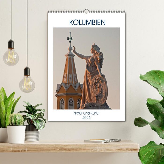 Kolumbien - Natur und Kultur (CALVENDO Wandkalender 2026)
