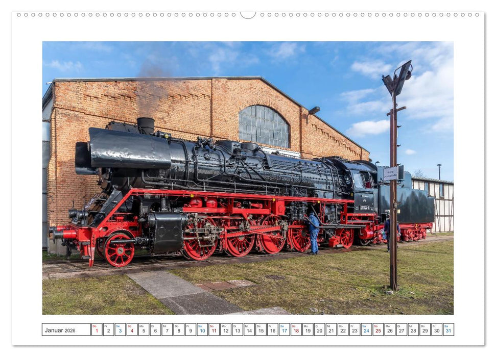 Volldampf voraus! (CALVENDO Premium Wandkalender 2026)