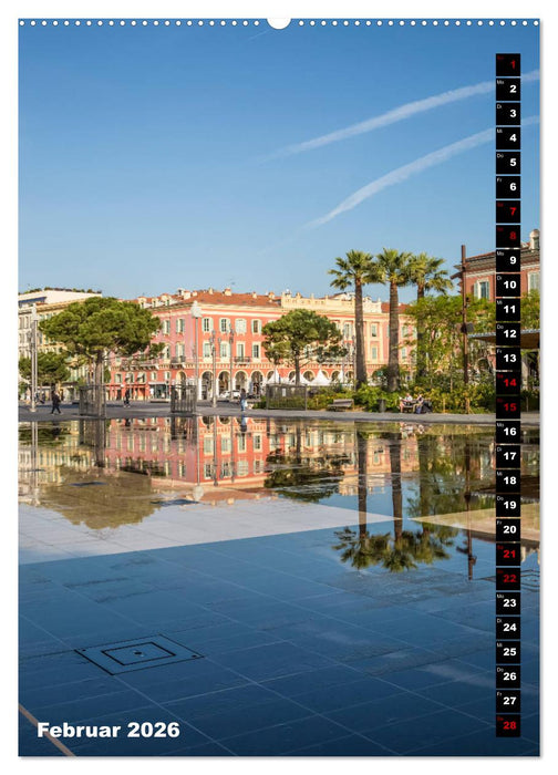 Idyllisches Nizza (CALVENDO Premium Wandkalender 2026)