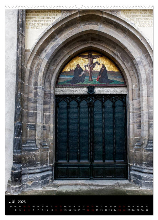 Luther - Stationen eines Lebens (CALVENDO Premium Wandkalender 2026)