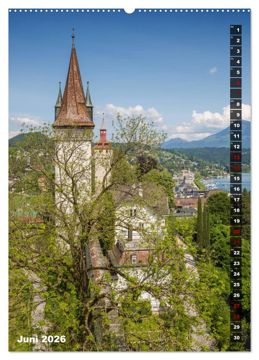 Willkommen in Luzern (CALVENDO Premium Wandkalender 2026)