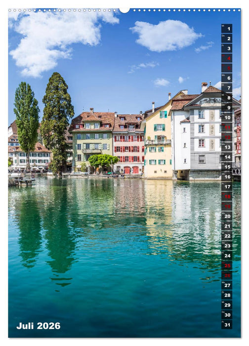 Willkommen in Luzern (CALVENDO Premium Wandkalender 2026)