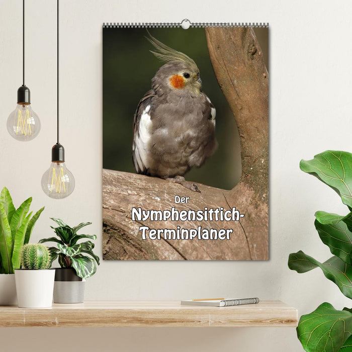 Der Nymphensittich-Terminplaner (CALVENDO Wandkalender 2026)