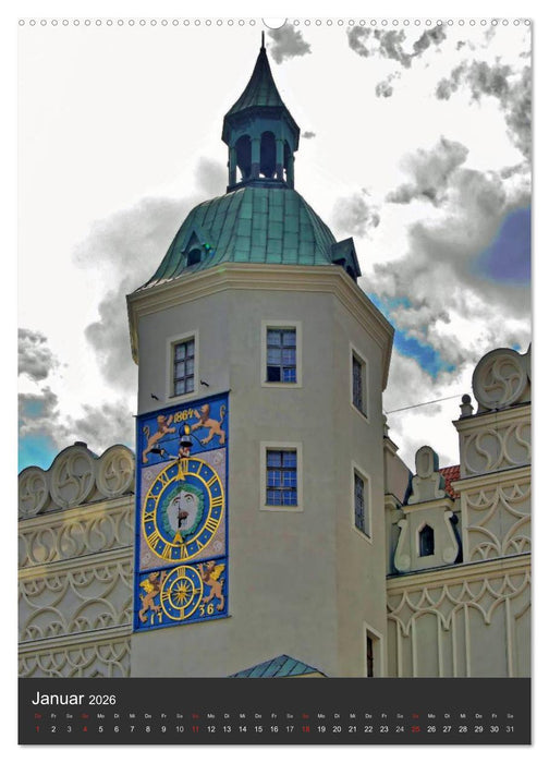 Stettin Szczecin (CALVENDO Premium Wandkalender 2026)