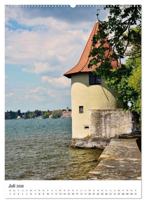 Lindau - Inselstadt am Bodensee (CALVENDO Premium Wandkalender 2026)