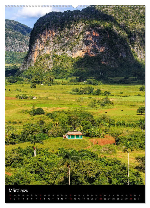 Kuba - Paradies in der Karibik (CALVENDO Premium Wandkalender 2026)