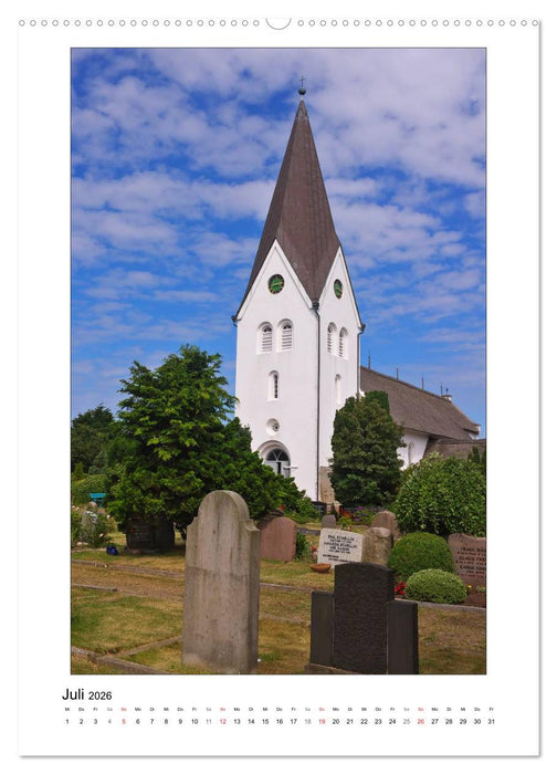 Amrum - Oomram, Kleine Insel - Große Vielfalt (CALVENDO Premium Wandkalender 2026)