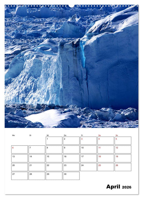 Die Eisberge von Ilulissat (CALVENDO Wandkalender 2026)